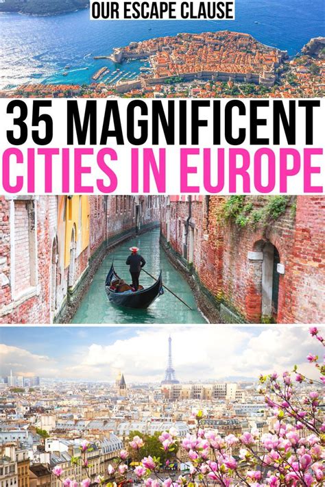 35 Best Cities to Visit in Europe (Bucket List for City Lovers!).